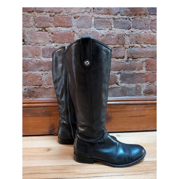 Frye Leather Riding Boots - Picture 3 of 9